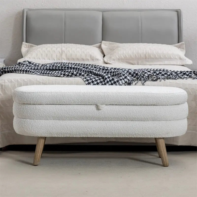 Stoff-Aufbewahrungsbank für das Schlafzimmer
