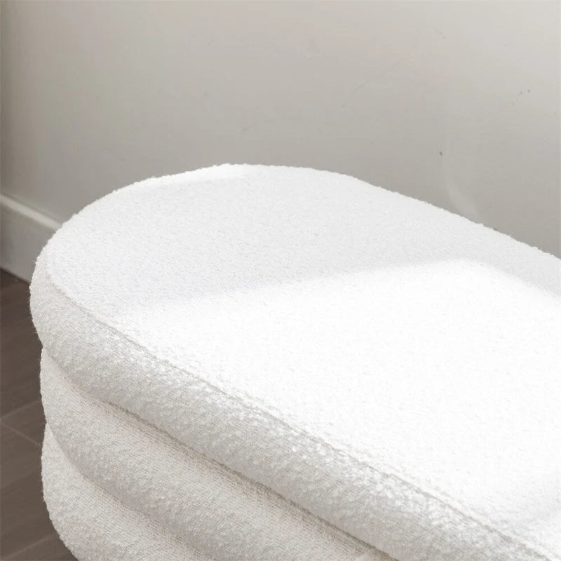 Stoff-Aufbewahrungsbank für das Schlafzimmer