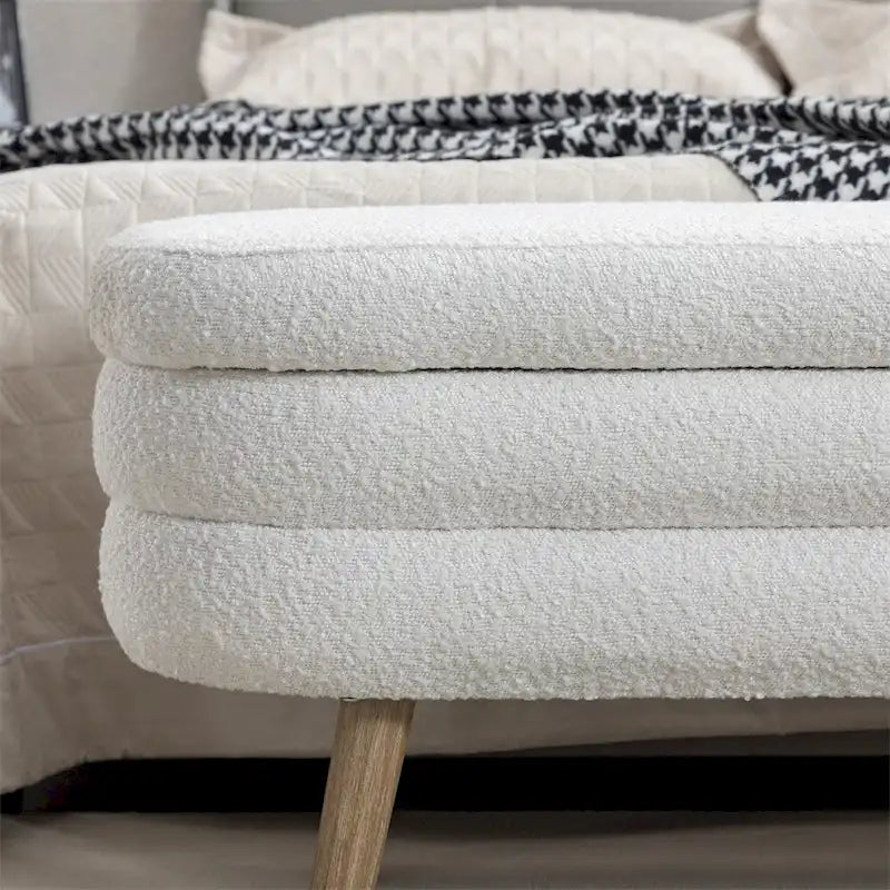 Stoff-Aufbewahrungsbank für das Schlafzimmer