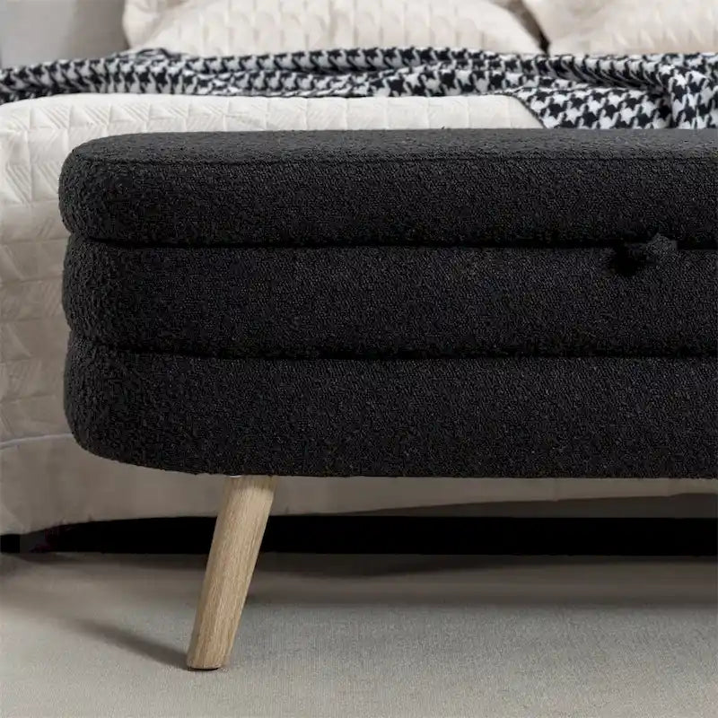 Stoff-Aufbewahrungsbank für das Schlafzimmer