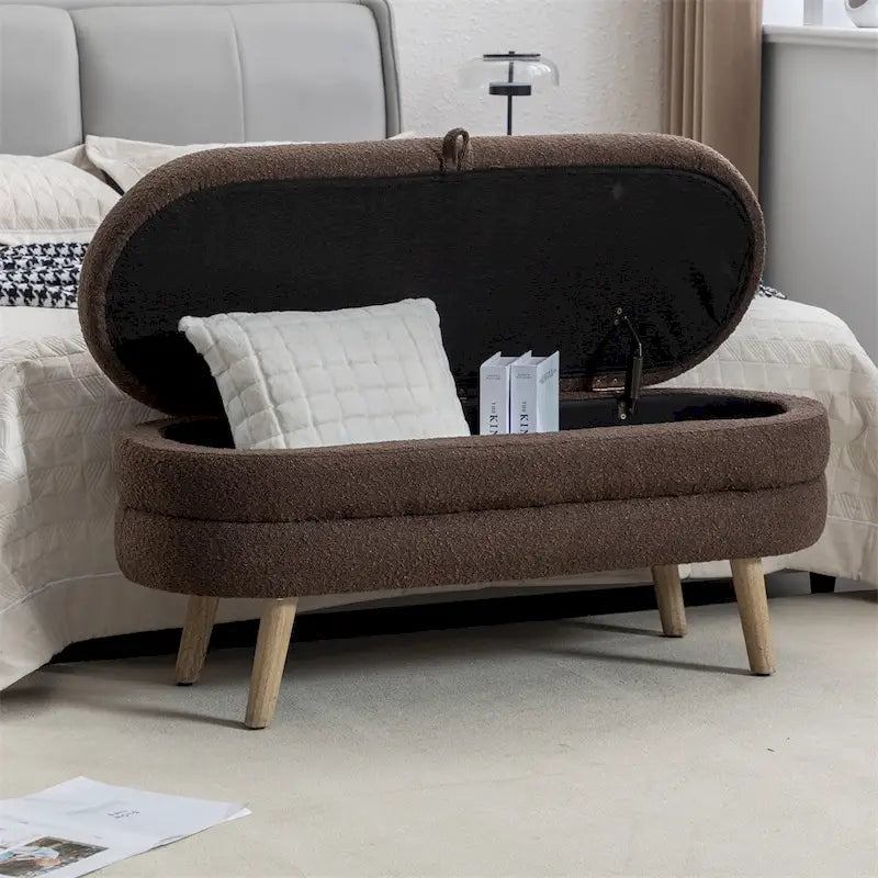 Stoff-Aufbewahrungsbank für das Schlafzimmer