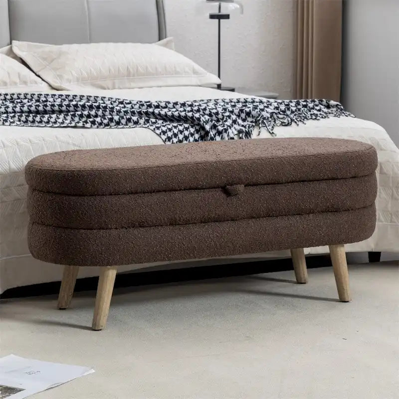 Stoff-Aufbewahrungsbank für das Schlafzimmer