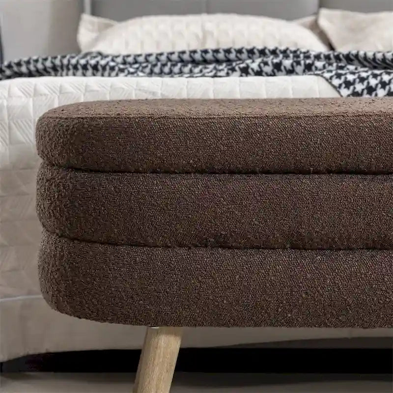 Stoff-Aufbewahrungsbank für das Schlafzimmer