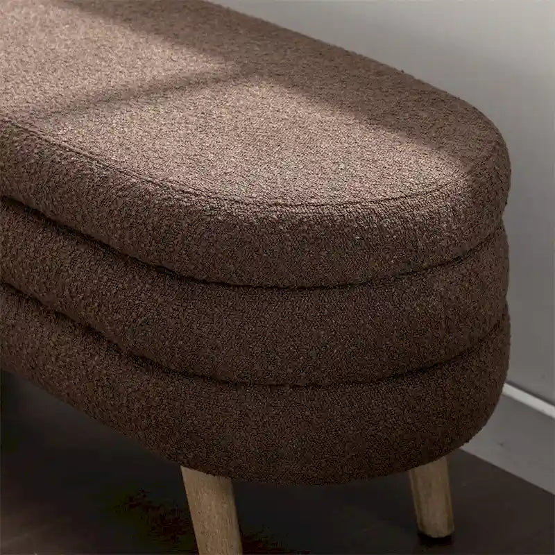 Stoff-Aufbewahrungsbank für das Schlafzimmer