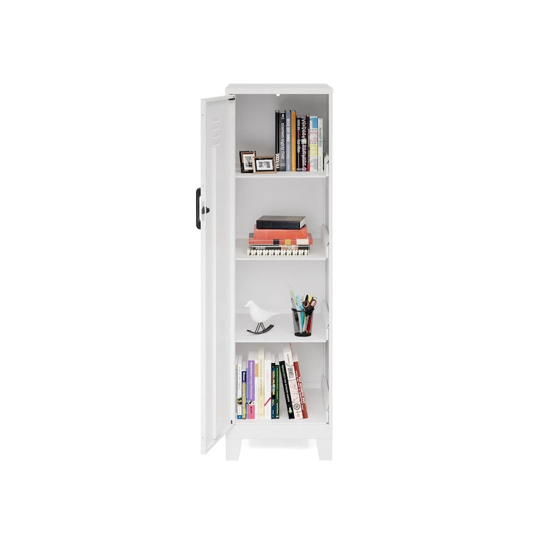 53.38H 4 Shelf Door Storage Locker Cabinet