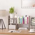Scaffale organizer multifunzionale moderno da scrivania per ufficio e casa