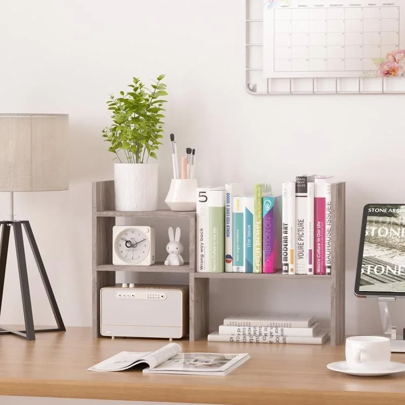 Modern Multifunctional Office Desktop Organizer Shelf Storage for Home