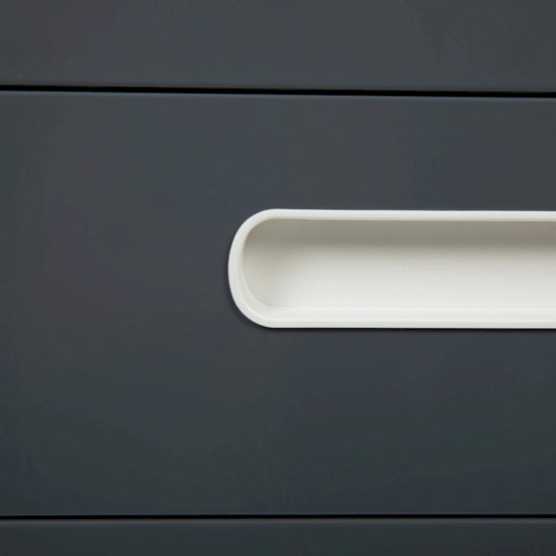 Ergonomic 3-Drawer Mobile Locking Filing Cabinet Storage Organizer