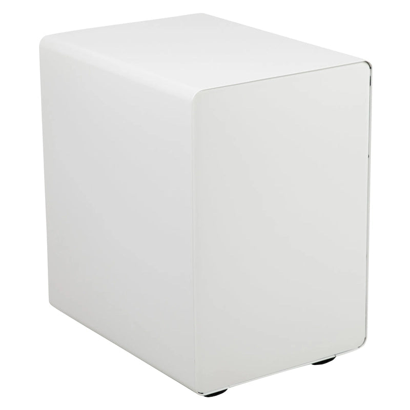 Ergonomic 3-Drawer Mobile Locking Filing Cabinet Storage Organizer