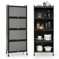 5-Tier Kitchen Baker's Rack with -up PC Doors - 23.5 x 12.5 x 60.5 (L x W x H)