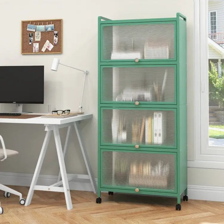 5-Tier Kitchen Baker's Rack with -up PC Doors - 23.5 x 12.5 x 60.5 (L x W x H)