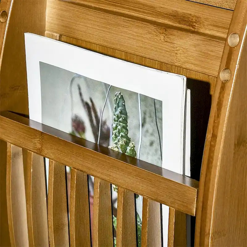 Bamboo Shoe Storage Bench