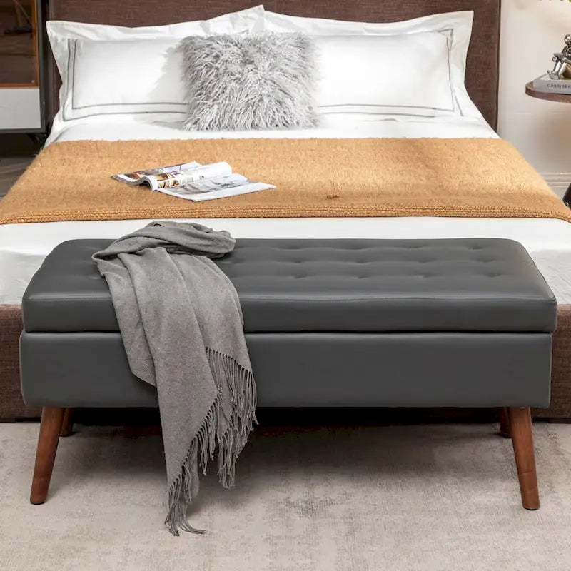 Panca contenitore per camera da letto