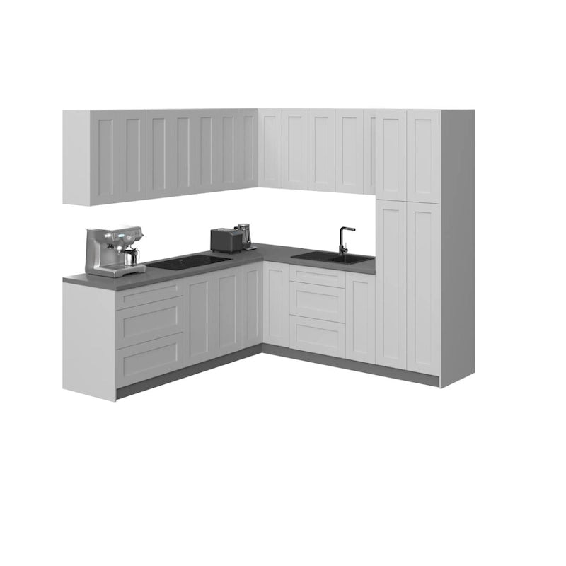 Kitchen White Matte 8x8Ft Wide - 96x96