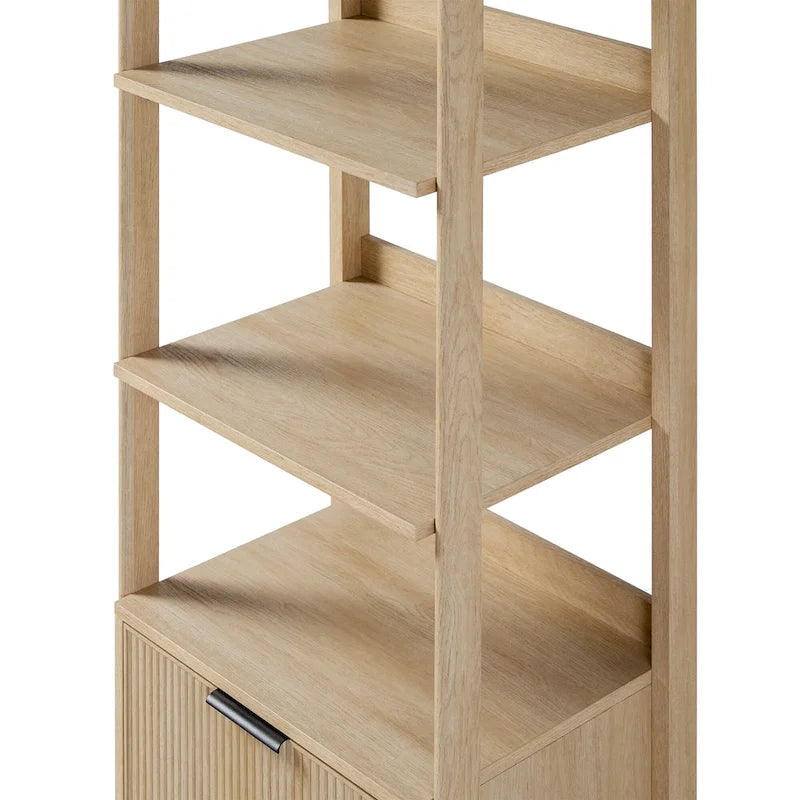 Libreria stretta da 22 con cassetto