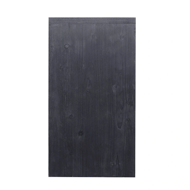 Mobiletto decorativo in legno a 4 ante in stile rustico