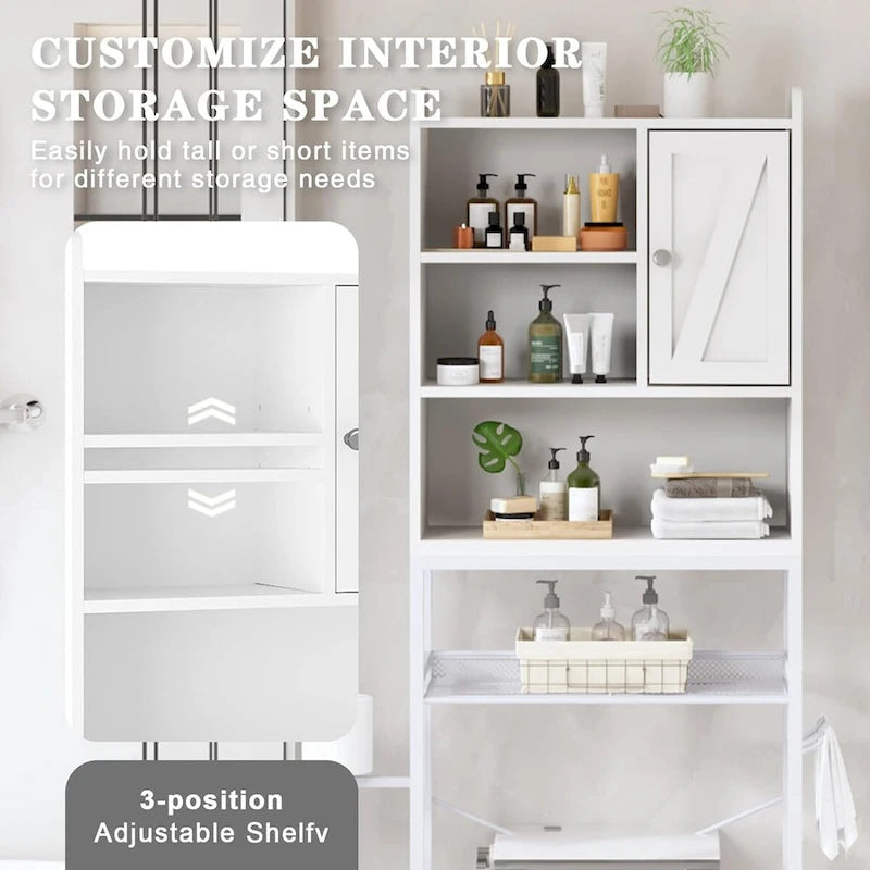 Wooden Bathroom The Storage Cabinet - N/A