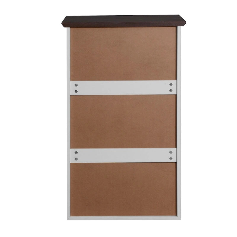 Cómoda alta branca para quarto, cómoda moderna com gavetas, cómoda pequena