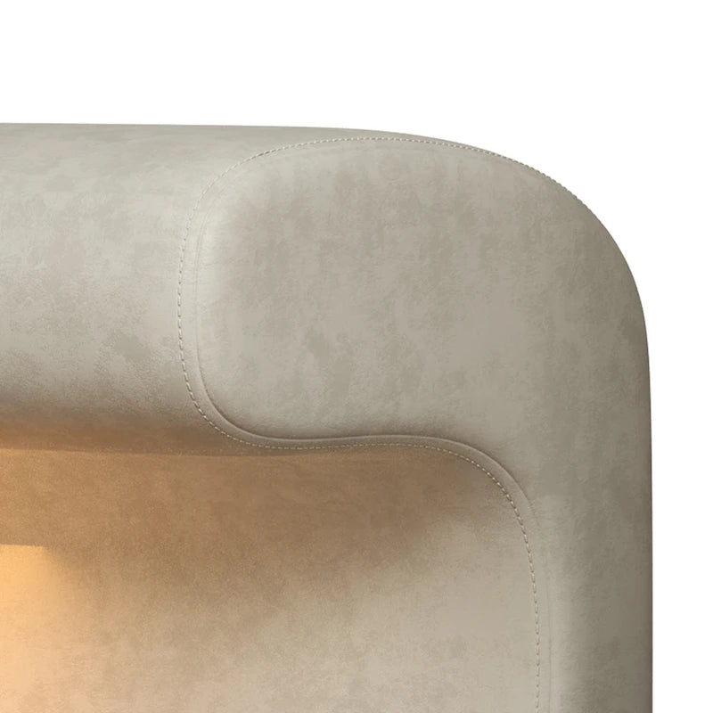 Entryway Bench Leather Ottoman